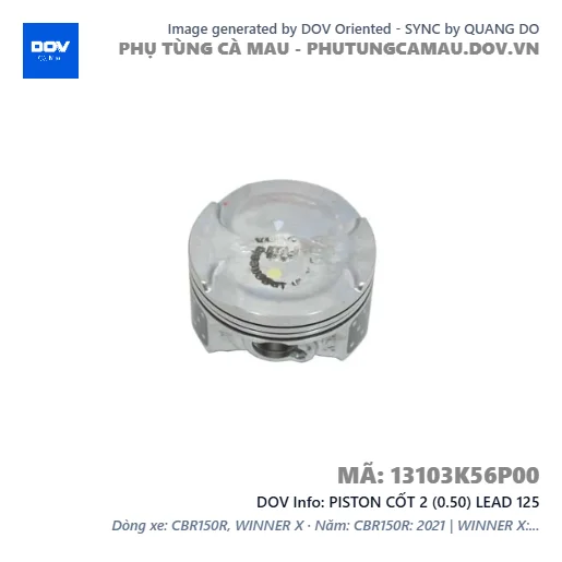 PISTON CỐT 2 (0.50) LEAD 125 — 13103K56P00