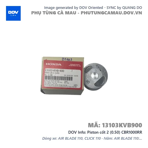 Piston cốt 2 (0.50) CBR1000RR — 13103KVB900
