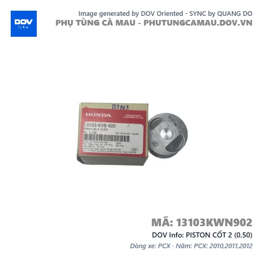 PISTON CỐT 2 (0.50) — 13103KWN902