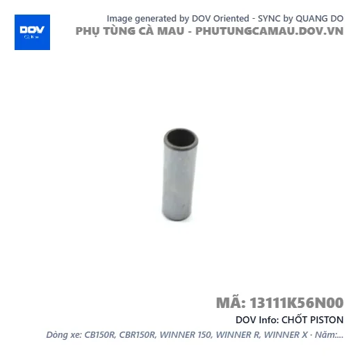 CHỐT PISTON — 13111K56N00