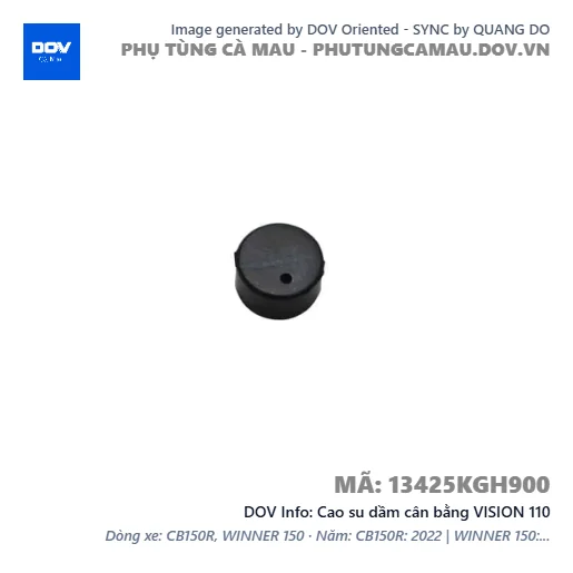 Cao su dầm cân bằng VISION 110 — 13425KGH900
