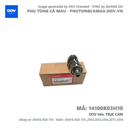 TRỤC CAM  — 14100K03H10