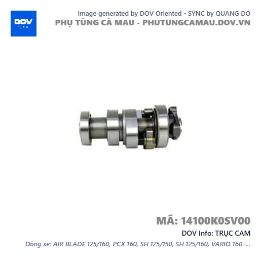 TRỤC CAM  — 14100K0SV00