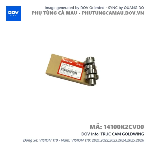 TRỤC CAM GOLDWING — 14100K2CV00