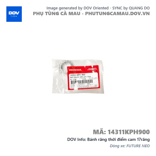 Bánh răng thời điểm cam 17răng — 14311KPH900