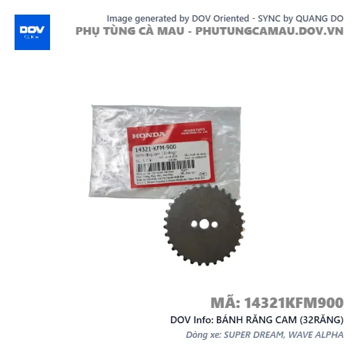 BÁNH RĂNG CAM (32RĂNG)  — 14321KFM900