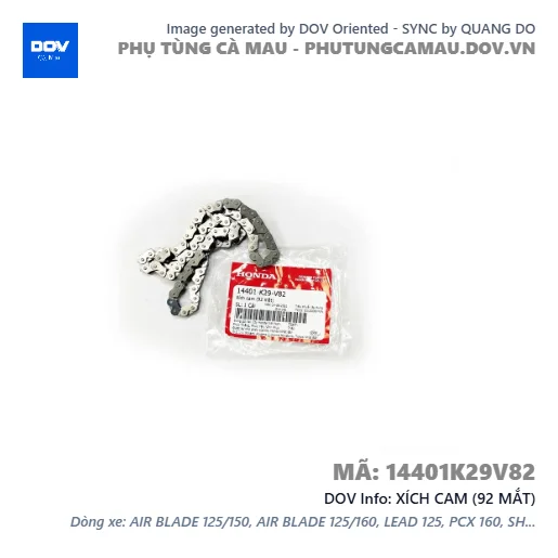 XÍCH CAM (92 MẮT) — 14401K29V82