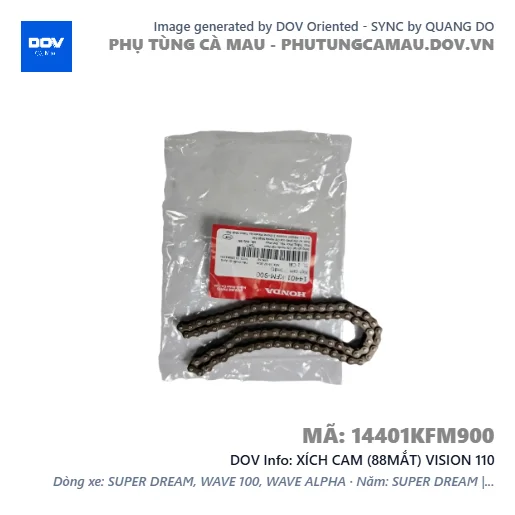 XÍCH CAM (88MẮT) VISION 110 — 14401KFM900
