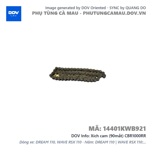 Xích cam (90mắt) CBR1000RR — 14401KWB921