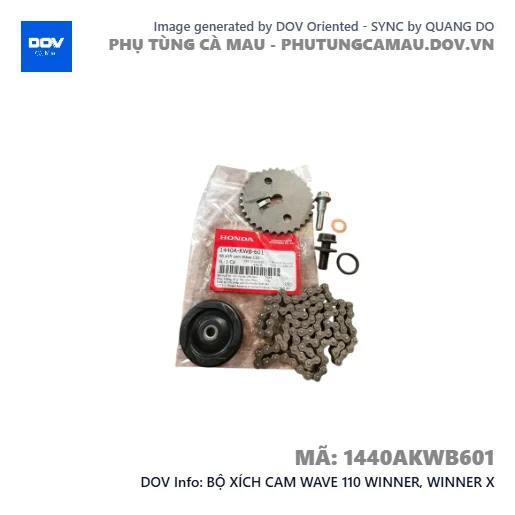 BỘ XÍCH CAM WAVE 110 WINNER, WINNER X — 1440AKWB601