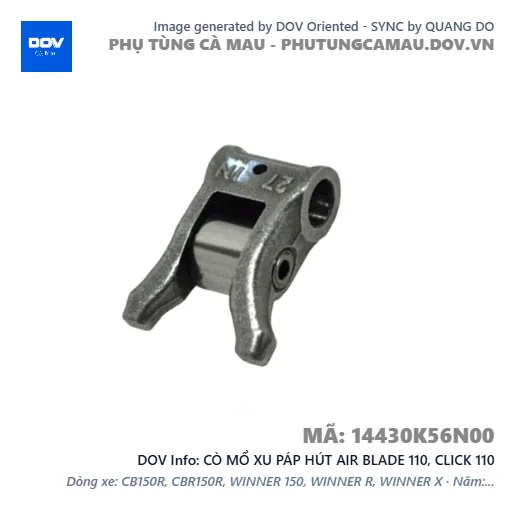 CÒ MỔ XU PÁP HÚT AIR BLADE 110, CLICK 110 — 14430K56N00