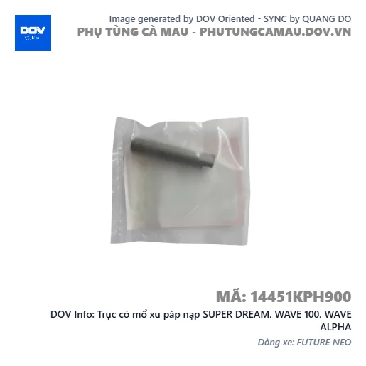 Trục cò mổ xu páp nạp SUPER DREAM, WAVE 100, WAVE ALPHA — 14451KPH900