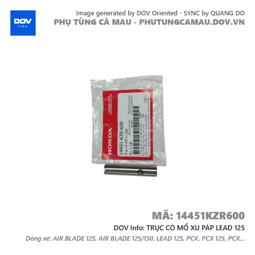 TRỤC CÒ MỔ XU PÁP LEAD 125 — 14451KZR600