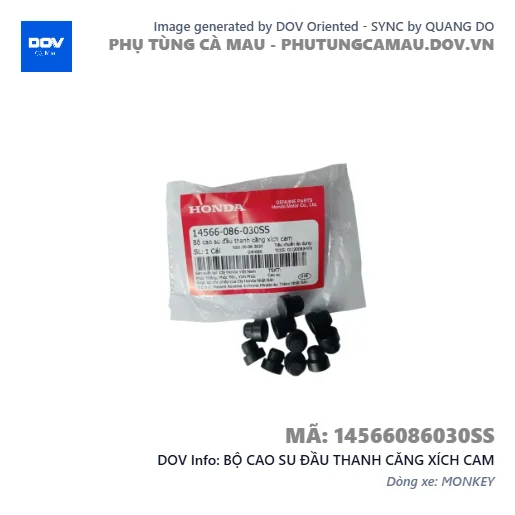 BỘ CAO SU ĐẦU THANH CĂNG XÍCH CAM  — 14566086030SS