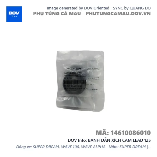 BÁNH DẪN XÍCH CAM LEAD 125 — 14610086010