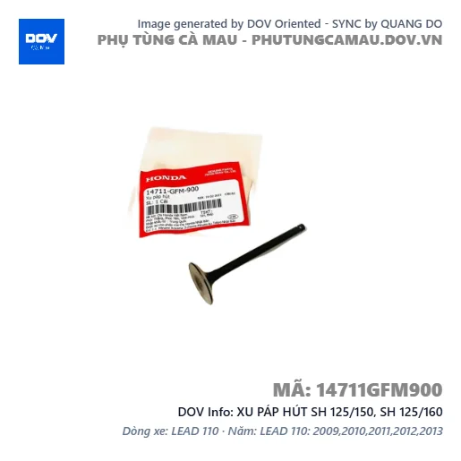 XU PÁP HÚT SH 125/150, SH 125/160 — 14711GFM900