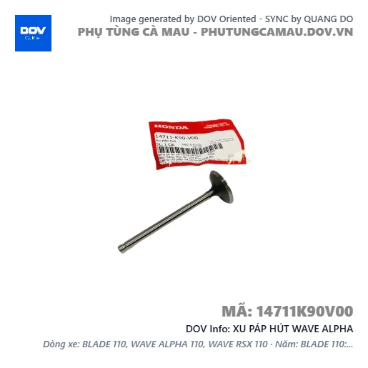 XU PÁP HÚT WAVE ALPHA — 14711K90V00