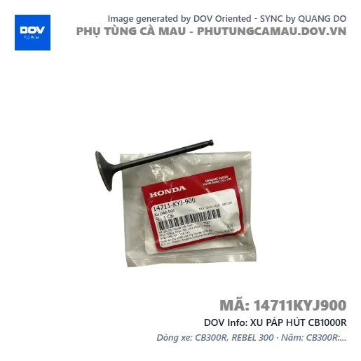 XU PÁP HÚT CB1000R — 14711KYJ900