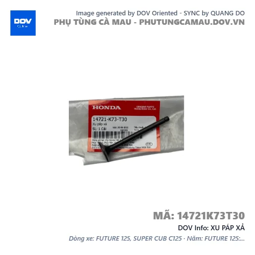 XU PÁP XẢ — 14721K73T30
