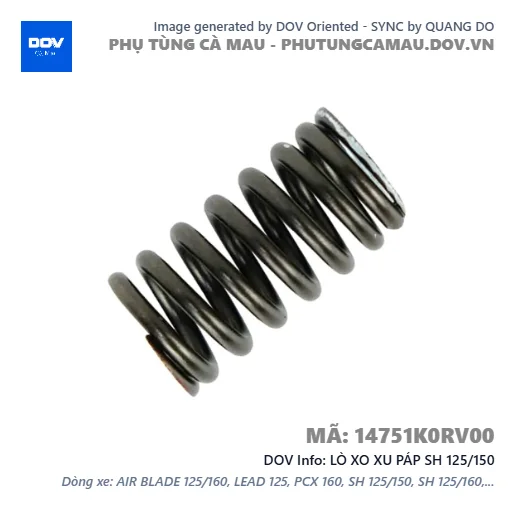 LÒ XO XU PÁP SH 125/150 — 14751K0RV00