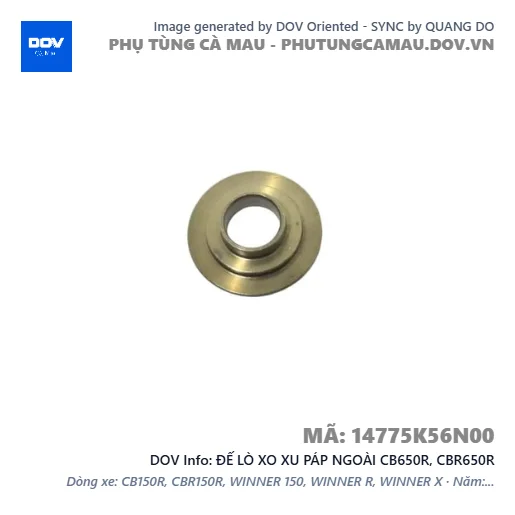 ĐẾ LÒ XO XU PÁP NGOÀI CB650R, CBR650R — 14775K56N00