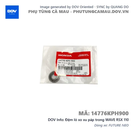 Đệm lò xo xu páp trong WAVE RSX 110 — 14776KPH900