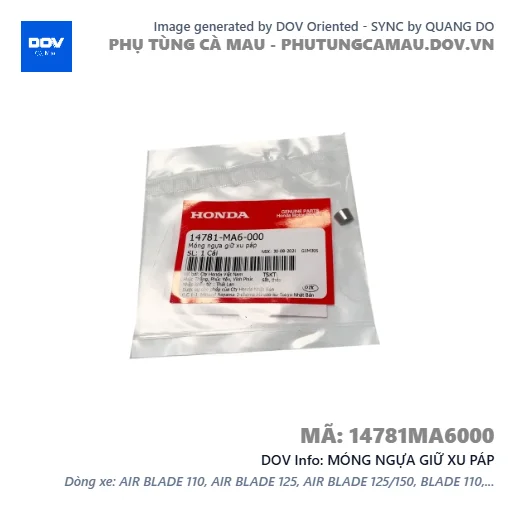 MÓNG NGỰA GIỮ XU PÁP  — 14781MA6000