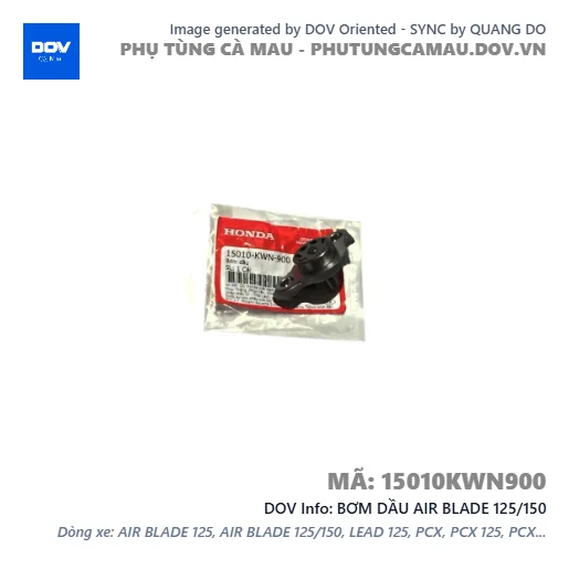 BƠM DẦU AIR BLADE 125/150 — 15010KWN900