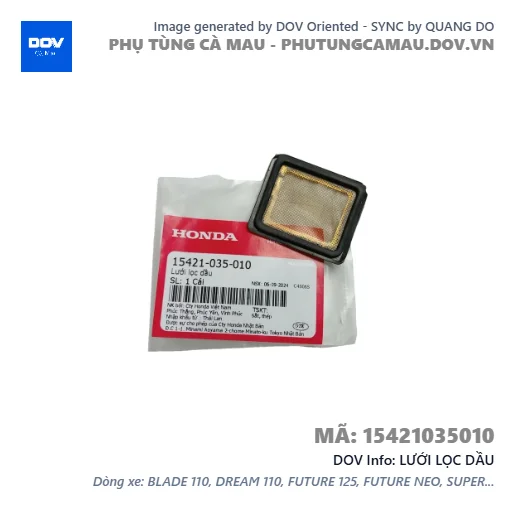 LƯỚI LỌC DẦU  — 15421035010