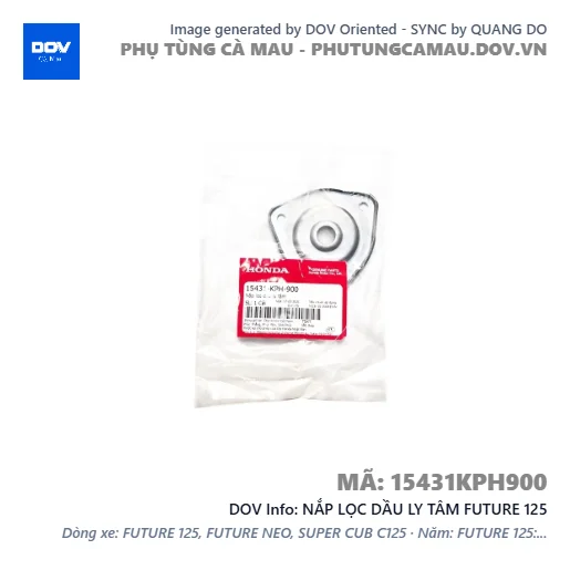 NẮP LỌC DẦU LY TÂM FUTURE 125 — 15431KPH900