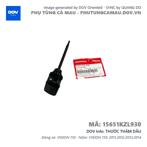 THƯỚC THĂM DẦU  — 15651KZL930