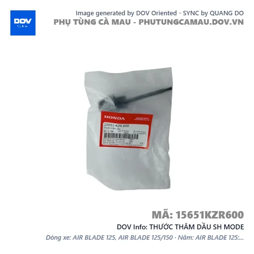 THƯỚC THĂM DẦU SH MODE — 15651KZR600