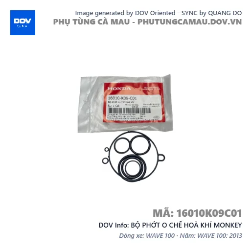BỘ PHỚT O CHẾ HOÀ KHÍ MONKEY — 16010K09C01