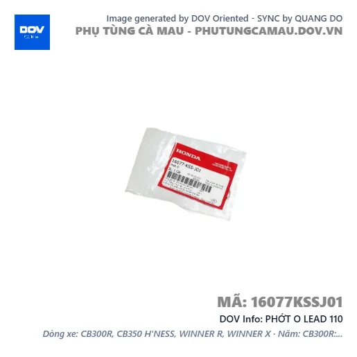 PHỚT O LEAD 110 — 16077KSSJ01