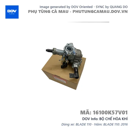 BỘ CHẾ HÒA KHÍ  — 16100K57V01