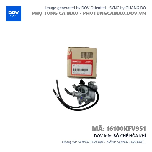 BỘ CHẾ HÒA KHÍ  — 16100KFV951