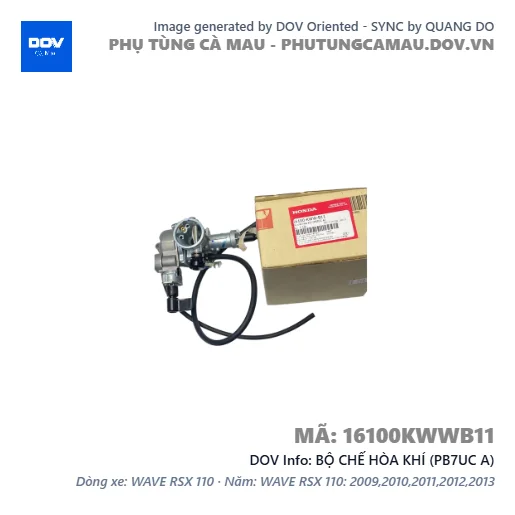 BỘ CHẾ HÒA KHÍ (PB7UC A)  — 16100KWWB11