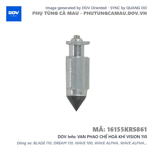VAN PHAO CHẾ HOÀ KHÍ VISION 110 — 16155KRS861
