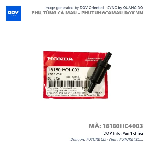 Van 1 chiều — 16180HC4003