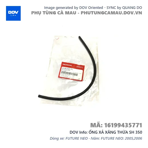 ỐNG XẢ XĂNG THỪA SH 350 — 16199435771