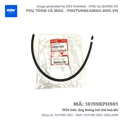 ống thông hơi chế hoà khí — 16199KPH901
