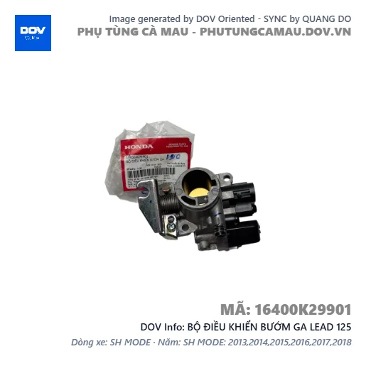 BỘ ĐIỀU KHIỂN BƯỚM GA LEAD 125 — 16400K29901