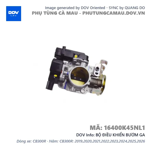 BỘ ĐIỀU KHIỂN BƯỚM GA  — 16400K45NL1