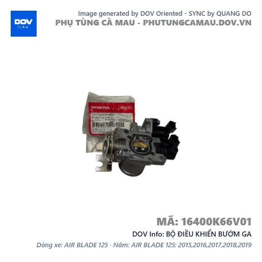 BỘ ĐIỀU KHIỂN BƯỚM GA  — 16400K66V01