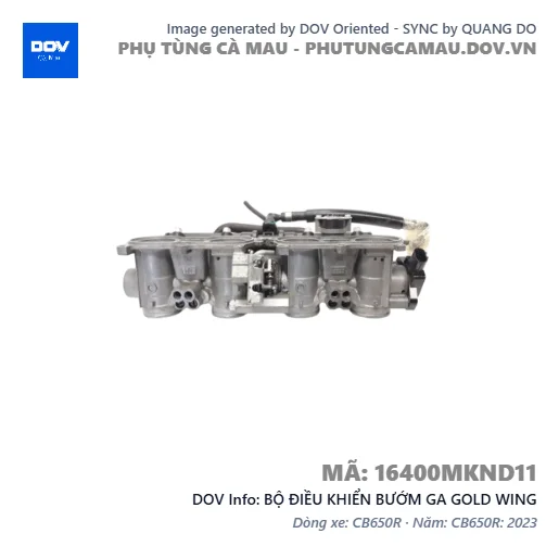BỘ ĐIỀU KHIỂN BƯỚM GA GOLD WING — 16400MKND11