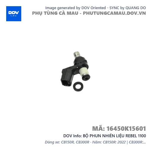 BỘ PHUN NHIÊN LIỆU REBEL 1100 — 16450K15601