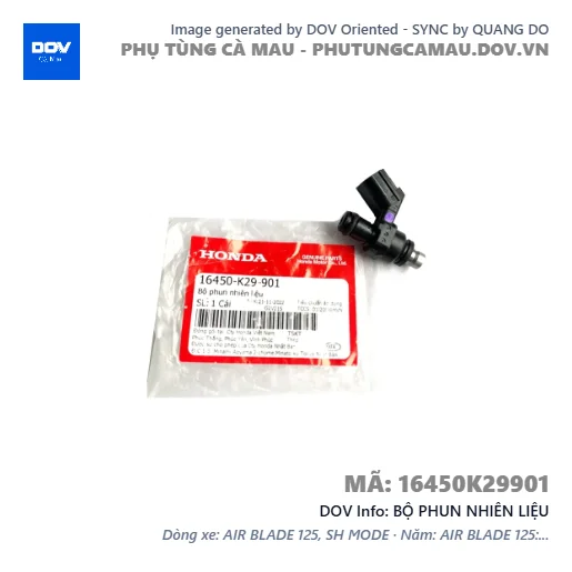 BỘ PHUN NHIÊN LIỆU  — 16450K29901