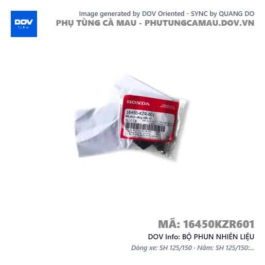 BỘ PHUN NHIÊN LIỆU — 16450KZR601