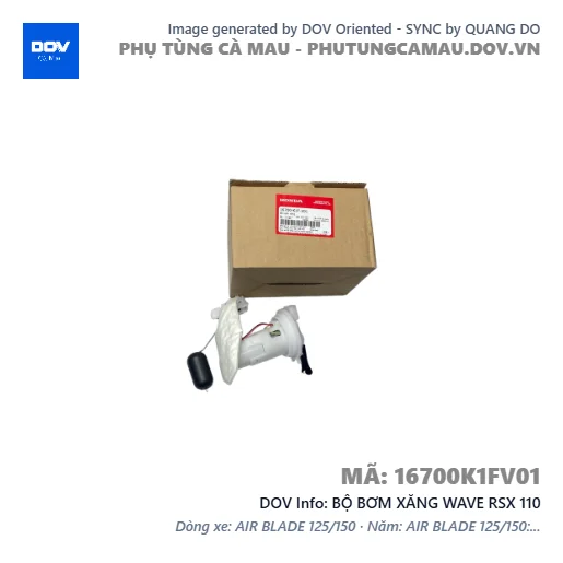 BỘ BƠM XĂNG WAVE RSX 110 — 16700K1FV01