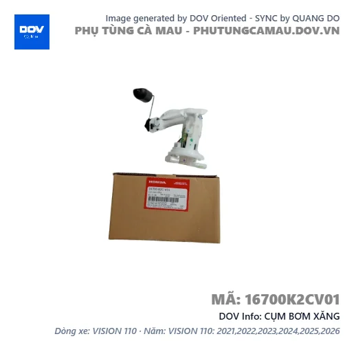 CỤM BƠM XĂNG — 16700K2CV01